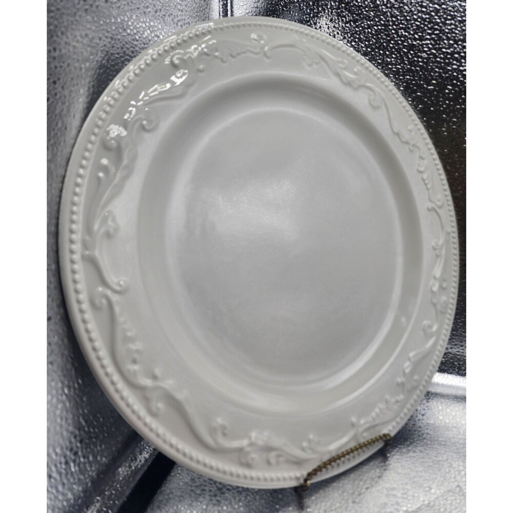 Mesa International Embossed Dot & Scrolls Dinner Plates (Set of 2) - Picture 5 of 12